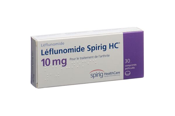 Leflunomid Spirig HC Filmtabl 10 mg 30 Stk