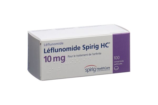 Leflunomid Spirig HC Filmtabl 10 mg 100 Stk