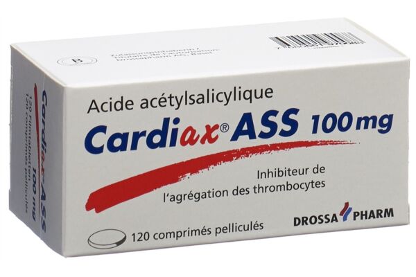 Cardiax ASS Filmtabl 100 mg 120 Stk