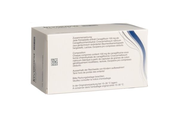 Invokana cpr pell 100 mg 100 pce