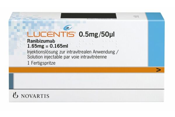 Lucentis Inj Lös 1.65 mg/0.165ml Fertspr 0.165 ml