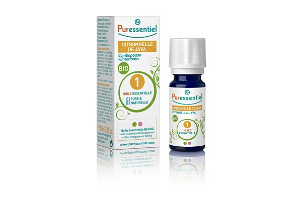 Puressentiel citronnelle de Java huil ess bio fl 10 ml