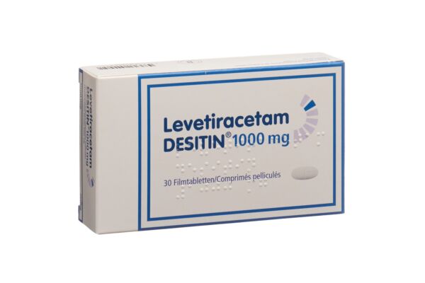 Levetiracetam DESITIN cpr pell 1000 mg 30 pce