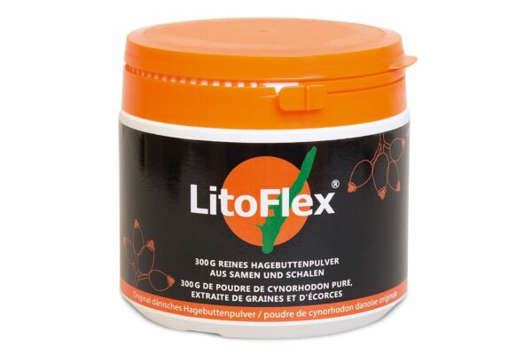 LitoFlex poudre de cynorhodon d'origine danoise bte 300 g