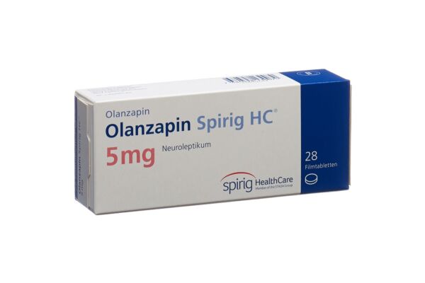 Olanzapine Spirig HC cpr pell 5 mg 28 pce