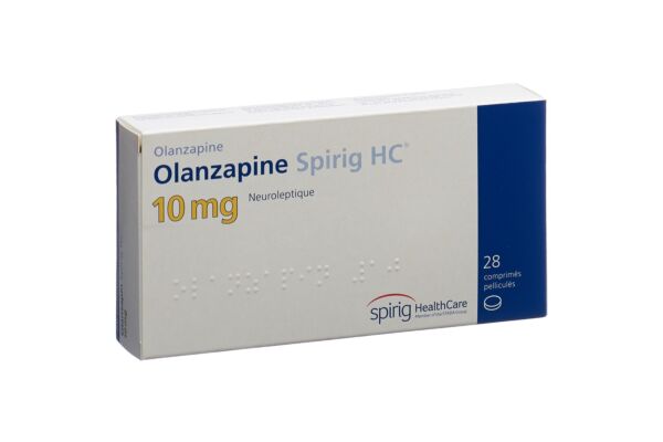 Olanzapine Spirig HC cpr pell 10 mg 28 pce