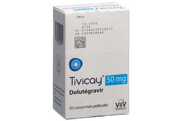 Tivicay Filmtabl 50 mg Ds 30 Stk