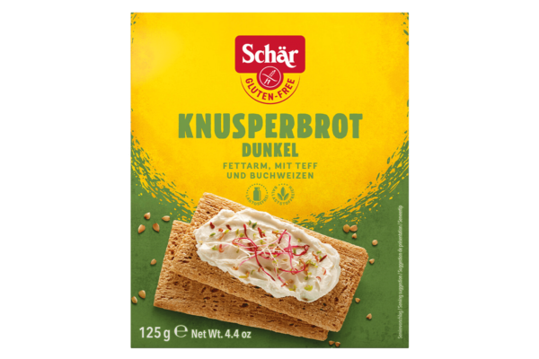 Schär Knusperbrot dunkel glutenfrei 125 g