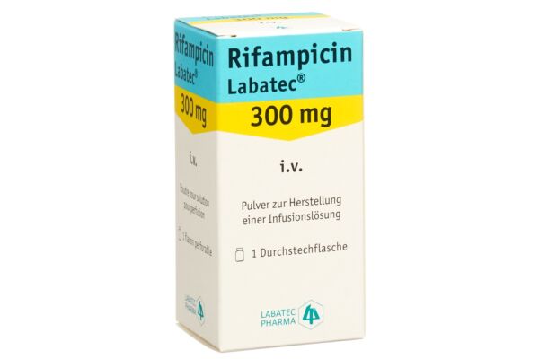 Rifampicin Labatec Trockensub 300 mg i.v. Durchstf