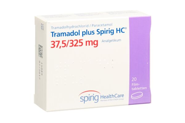 Tramadol plus Spirig HC Filmtabl 37.5/325mg 20 Stk