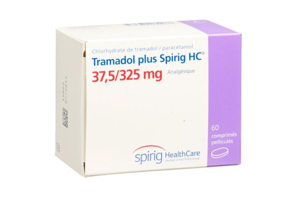 Tramadol plus Spirig HC Filmtabl 37.5/325mg 60 Stk