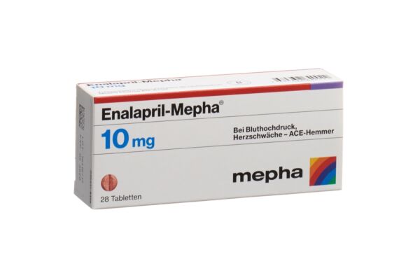 Enalapril-Mepha cpr 10 mg 28 pce