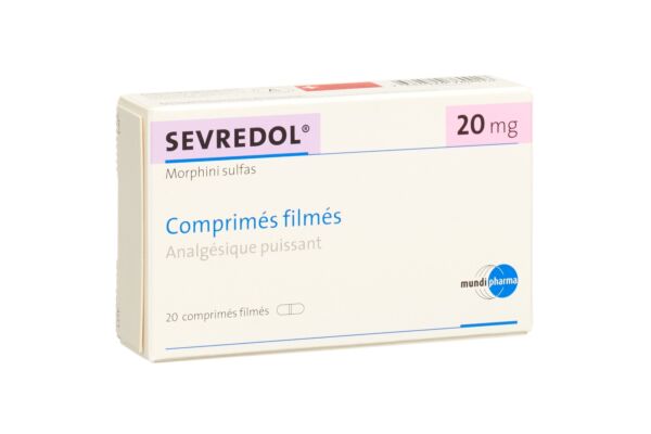 Sevredol cpr pell 20 mg 20 pce