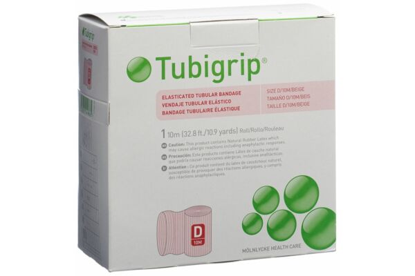 Tubigrip Schlauchbandage D 10mx7.50cm beige