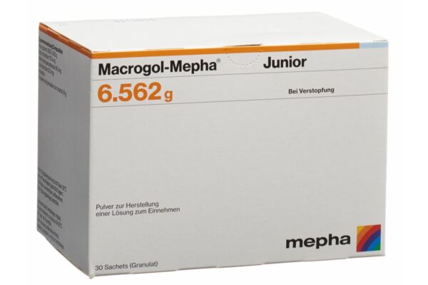 Macrogol-Mepha Junior Plv Btl 30 Stk