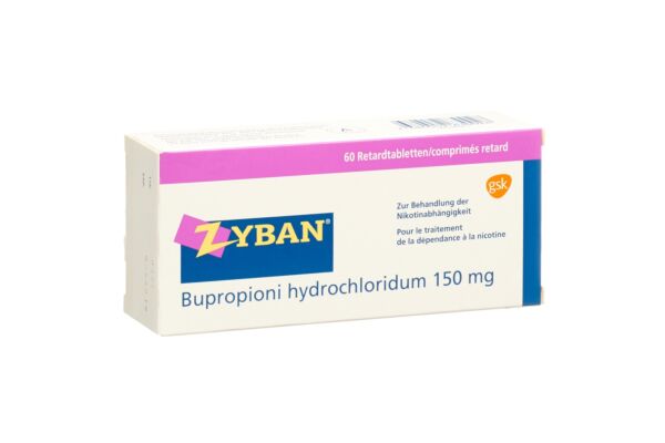 Zyban cpr ret 150 mg 60 pce