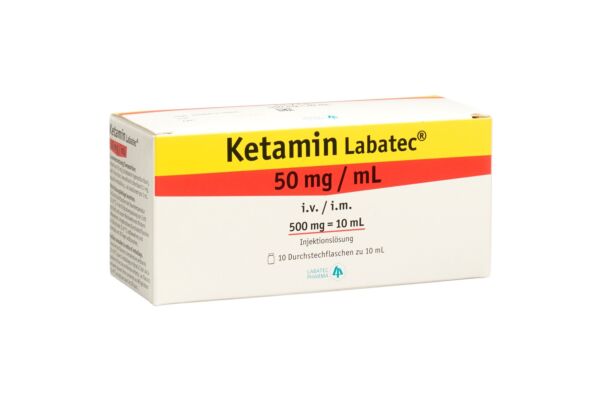 Ketamin Labatec sol inj 500 mg/10ml 10 flac 10 ml