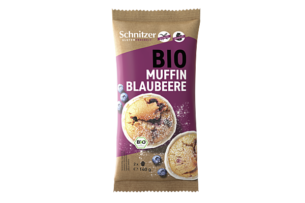 Schnitzer Bio Muffin Blaubeere 2 x 140 g