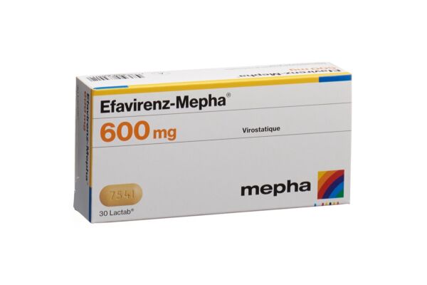 Efavirenz-Mepha Lactab 600 mg 30 pce