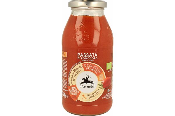 Alce Nero Tomaten Passata Fl 0.5 lt