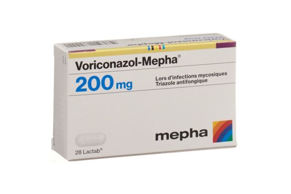 Voriconazol-Mepha Lactab 200 mg 28 Stk