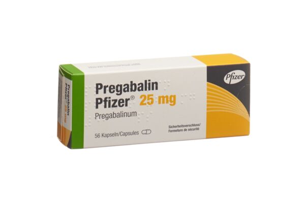 Pregabalin Pfizer Kaps 25 mg 56 Stk