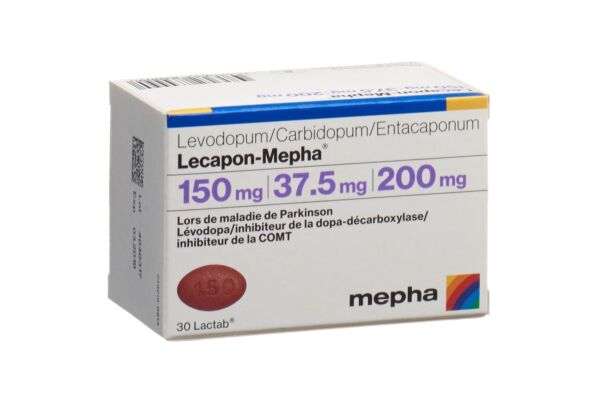 Lecapon-Mepha Lactab 150mg/37.5mg/200mg 30 Stk