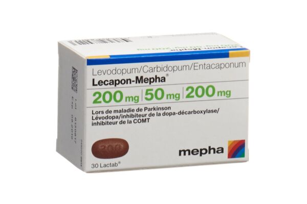 Lecapon-Mepha Lactab 200mg/50mg/200mg 30 pce