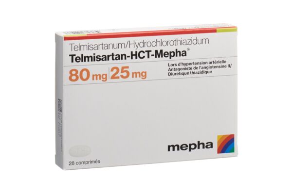 Telmisartan-HCT-Mepha cpr 80/25 mg 28 pce