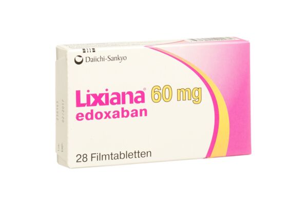 Lixiana cpr pell 60 mg 28 pce