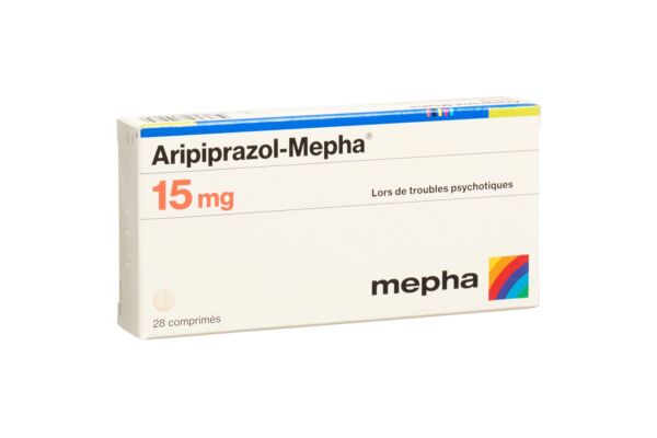 Aripiprazol-Mepha Tabl 15 mg 28 Stk