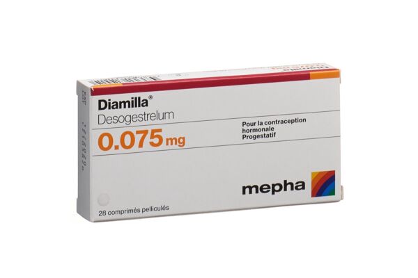 Diamilla cpr pell 0.075 mg 28 pce