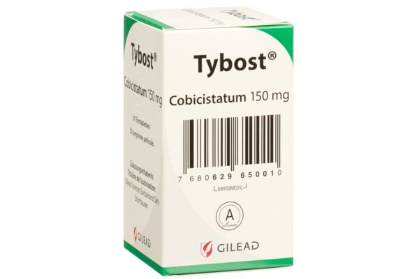 Tybost Filmtabl 150 mg Ds 30 Stk