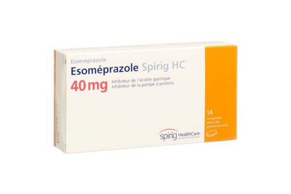 Esoméprazole Spirig HC cpr 40 mg 14 pce