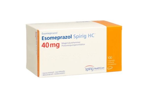 Esoméprazole Spirig HC cpr 40 mg 100 pce