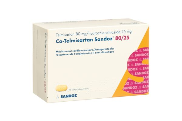 Co-Telmisartan Sandoz Filmtabl 80/25 98 Stk