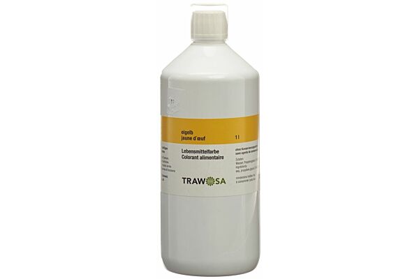 Trawosa colorant alimentaire jaune d'oeuf 1000 ml