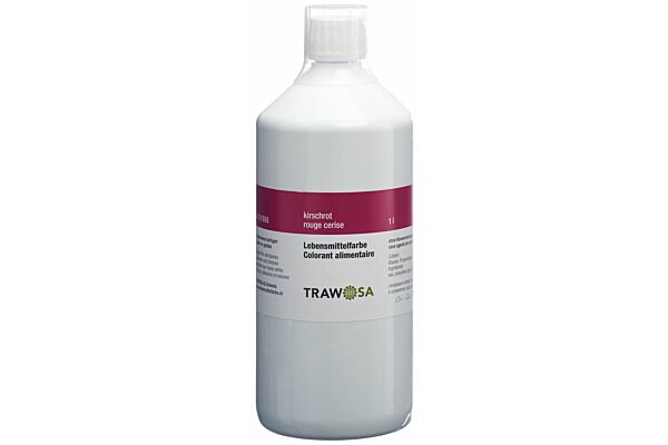 Trawosa Lebensmittelfarbstoff kirschrot 1000 ml