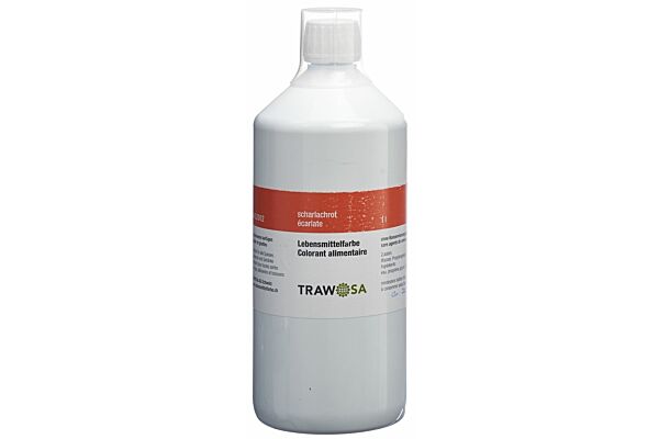 Trawosa Lebensmittelfarbstoff scharlachrot 1000 ml