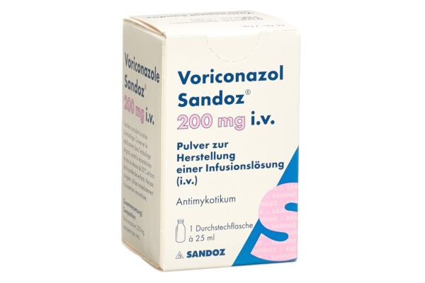 Voriconazol Sandoz Trockensub 200 mg Durchstf