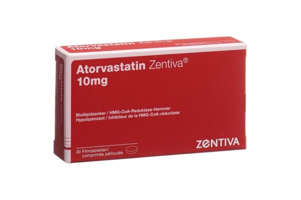 Atorvastatin Zentiva cpr pell 10 mg 30 pce