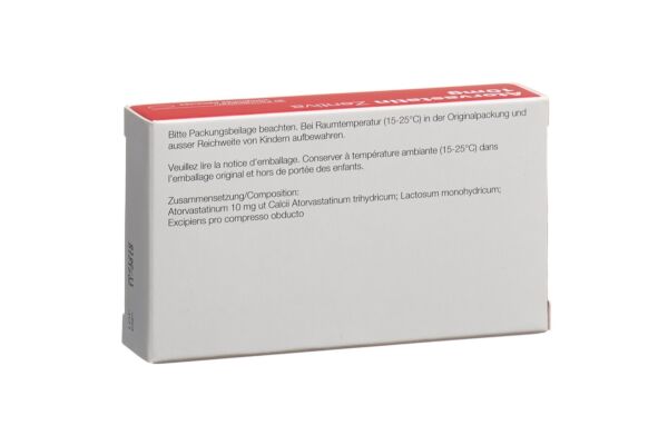 Atorvastatin Zentiva cpr pell 10 mg 30 pce