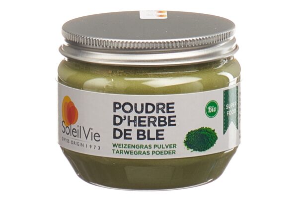 Soleil Vie poudre d'herbe de blé bio bte 70 g