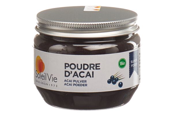 Soleil Vie poudre d'açaï bio bte 80 g