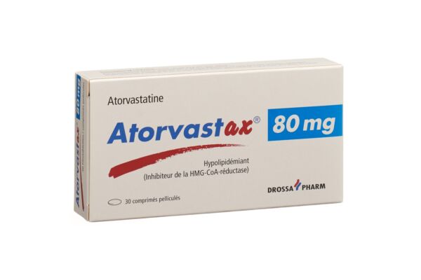 Atorvastax cpr pell 80 mg 30 pce