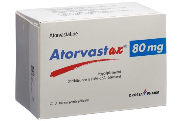 Atorvastax cpr pell 80 mg 100 pce