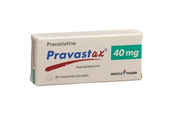 Pravastax cpr 40 mg 30 pce