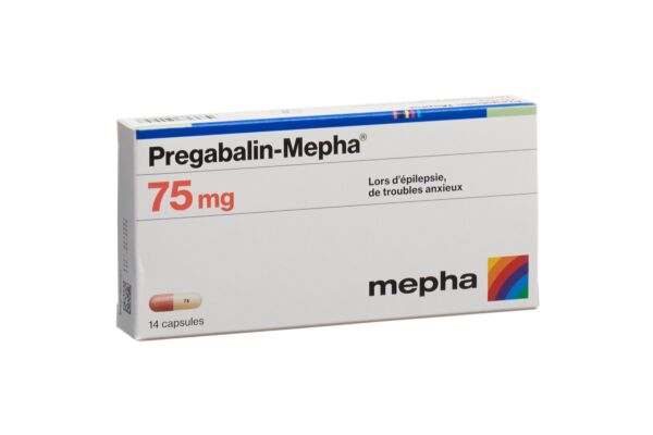 Pregabalin-Mepha caps 75 mg 14 pce