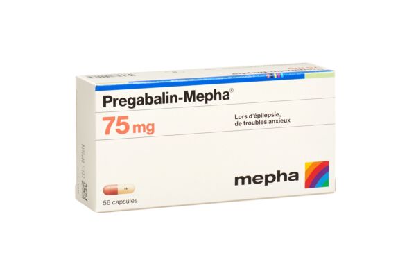 Pregabalin-Mepha caps 75 mg 56 pce