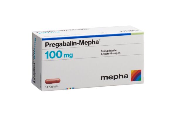 Pregabalin-Mepha Kaps 100 mg 84 Stk